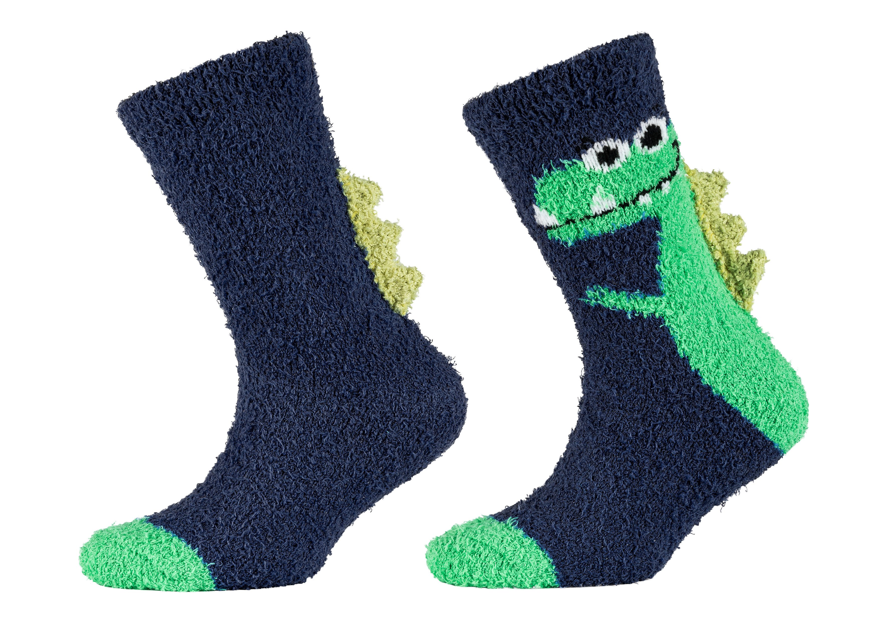 Camano Socken COSY FANCY APPLICATION SOCKS (4-Paar) mit elastischem Bund – Bild 2 von 4