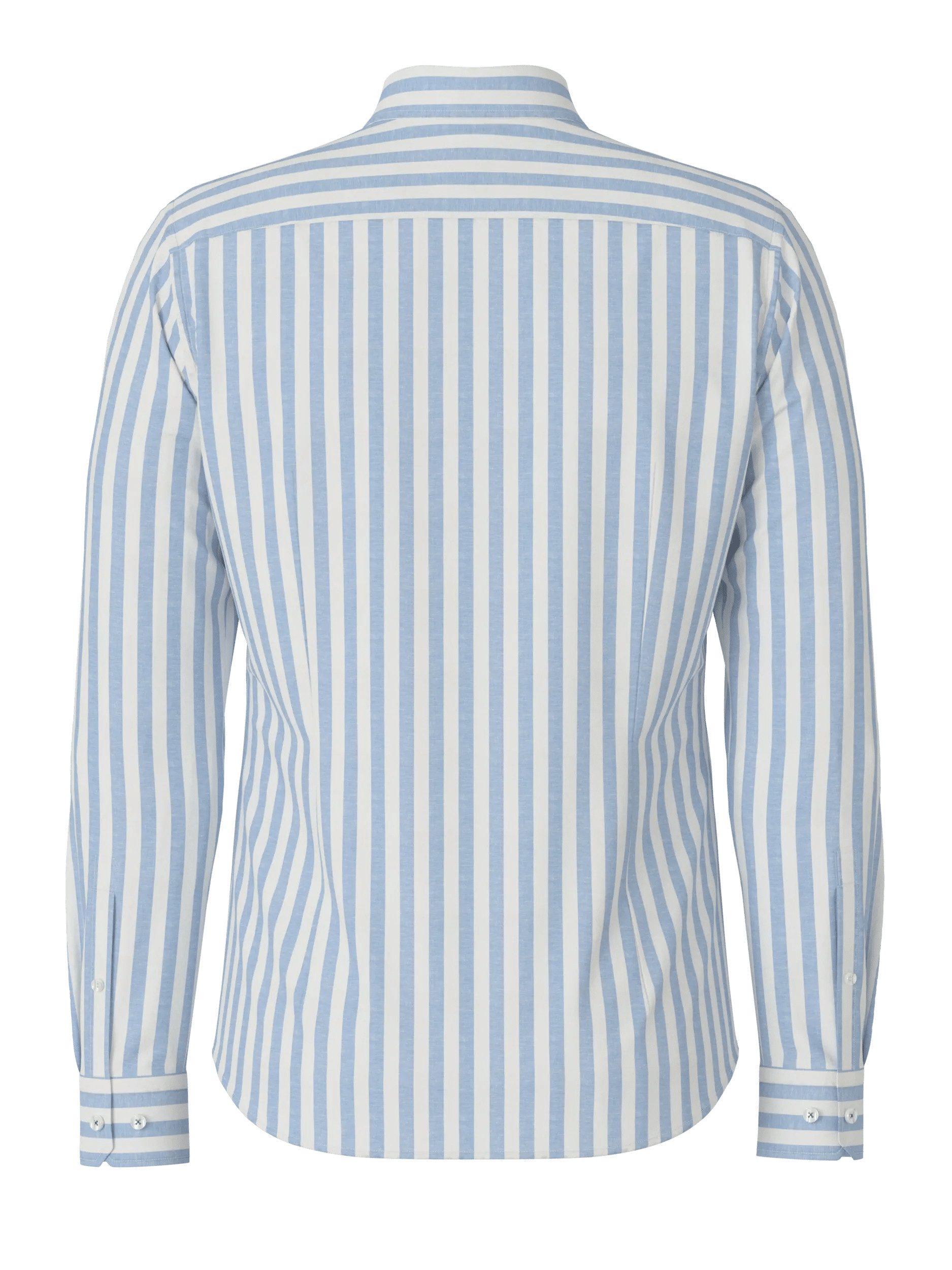 JOOP! Langarmhemd Pit Leinehemd, schmale Passform, Kentkragen