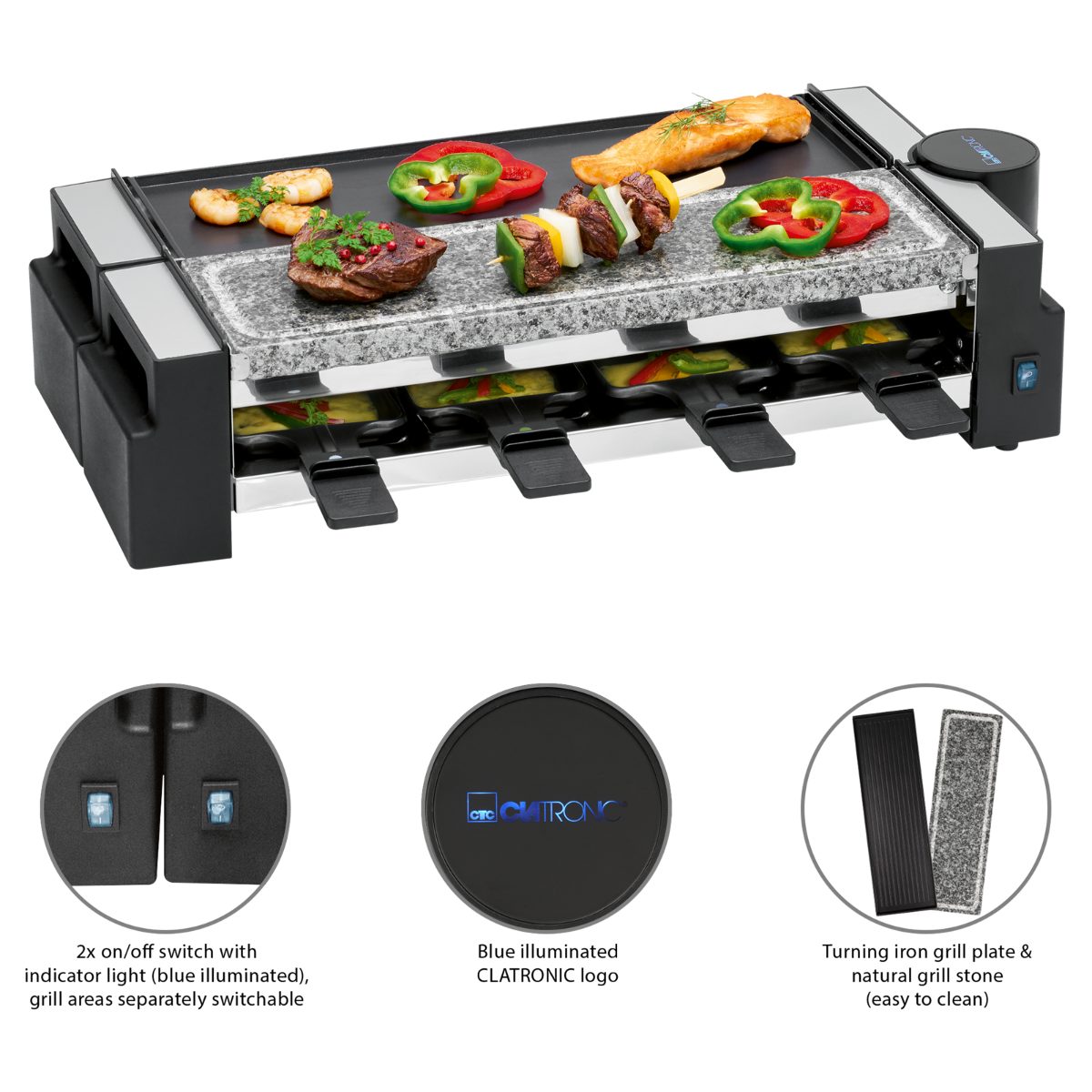 CLATRONIC Raclette RG 3678