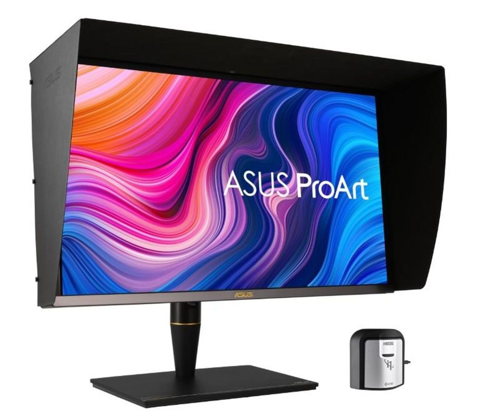 Asus 68,6cm Profess.PA27UCX-K HDMI DP IPS Spk Lift TFT-Monitor (3840 x 2160 px, 4K Ultra HD, 5 ms Reaktionszeit, 144 Hz, IPS, Lautsprecher, HDR, Kopfhörerbuchse, Pivot, Höhenverstellbar)