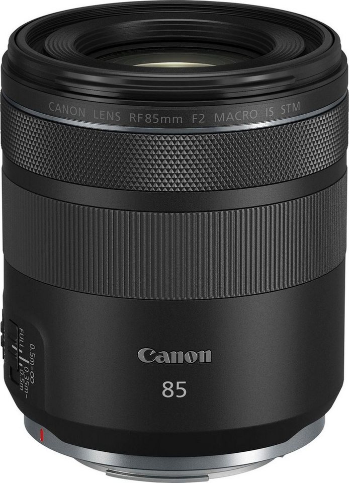 Canon RF 85MM F2 MACRO IS STM Objektiv, (Passend für Canon EOS R System Kameras (z.B. EOS RP, R8)