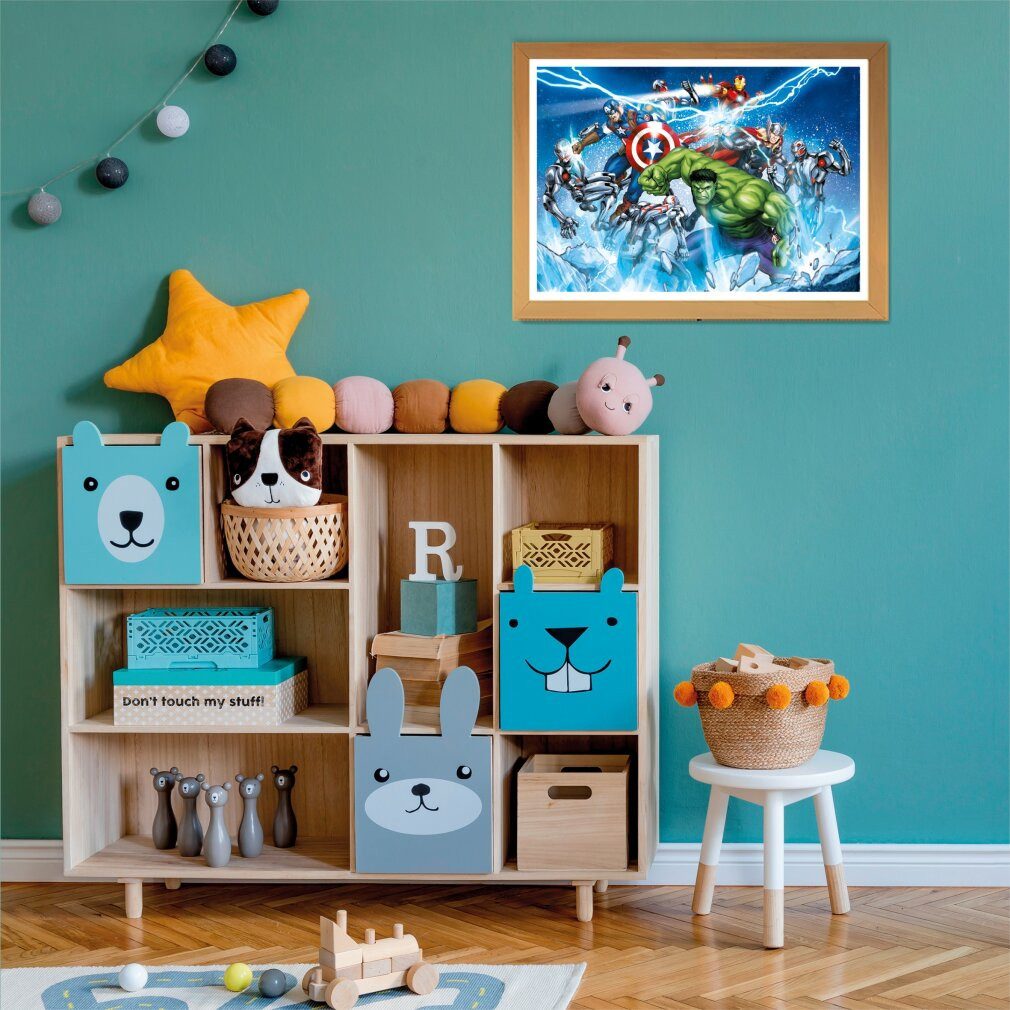 Clementoni® Puzzle CLEMENTONI Puzzle Marvel: Avengers 104 Teile, Puzzleteile