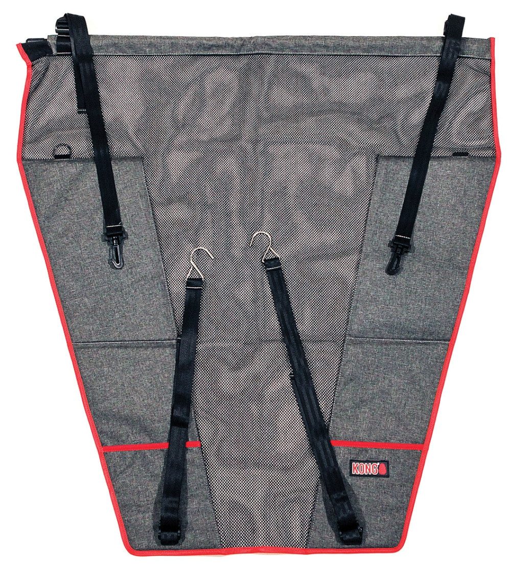 KONG Hunde-Autositz KONG Rücksitzbarriere mit Sichtfenster