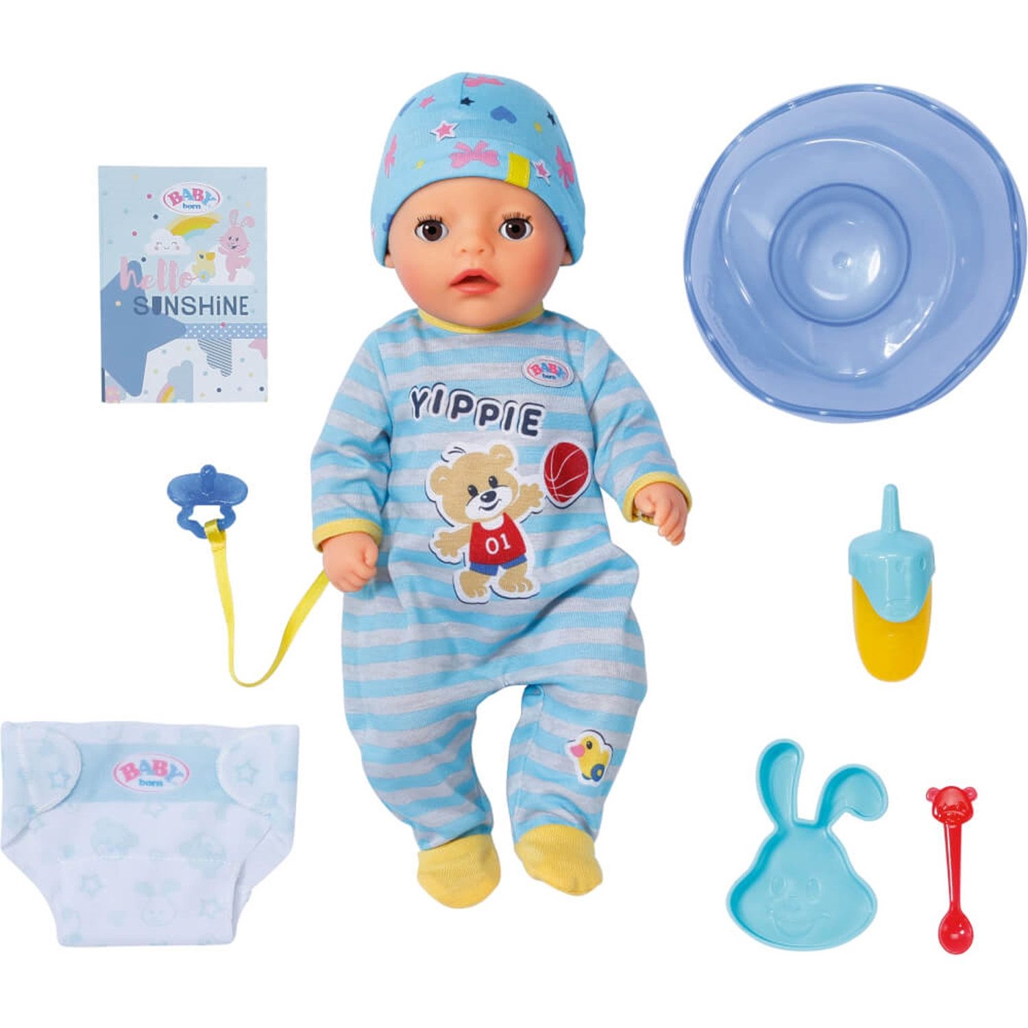 Babypuppe 835692 BABY Born Little Boy 36cm