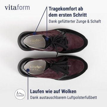 vitaform Damenschuhe Sneaker Samtziege Sneaker