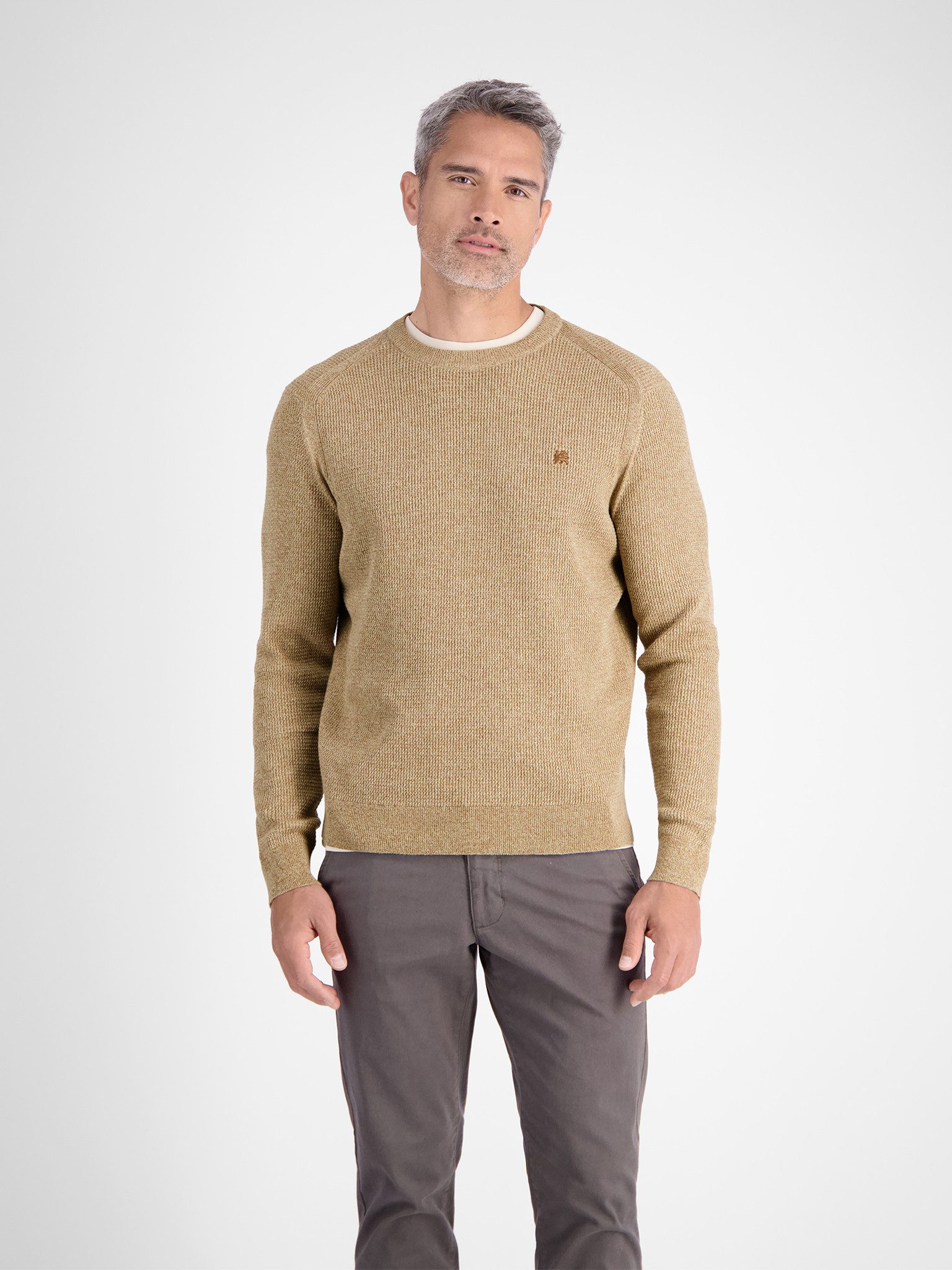 LERROS Strickpullover mit Logo-Stickerei und in günstig online kaufen