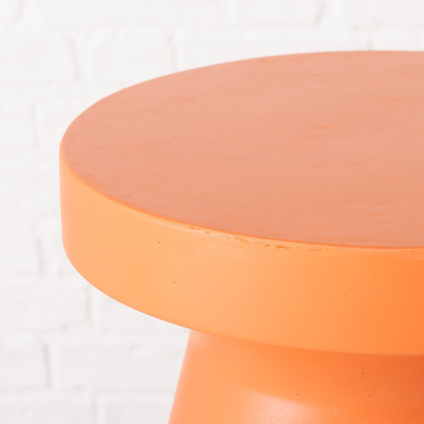 BOLTZE Beistelltisch Moderner Beistelltisch Salvatore in Orange oder Grün – Handgefertigt (1-St)