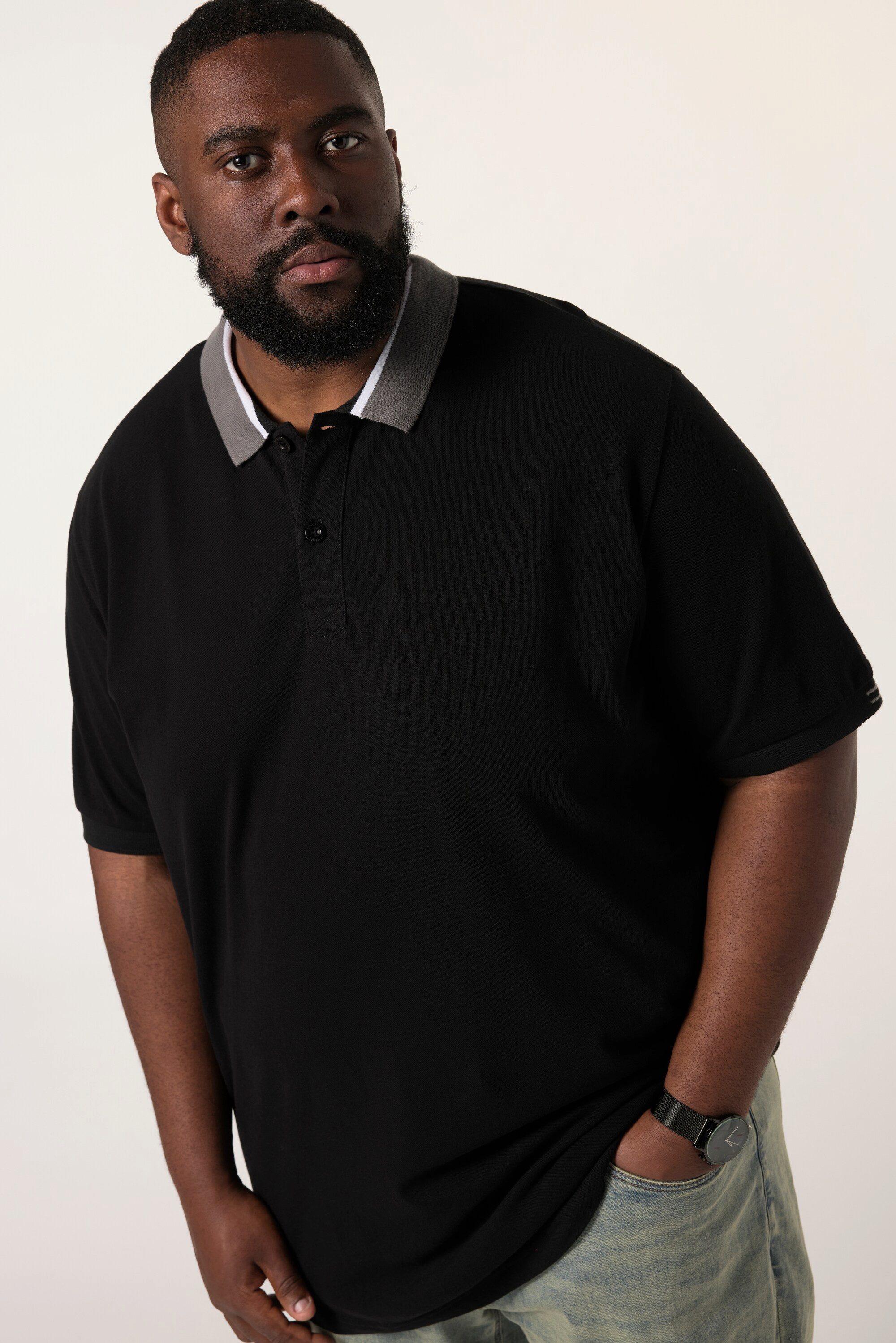 Poloshirt Poloshirt Halbarm Piqué