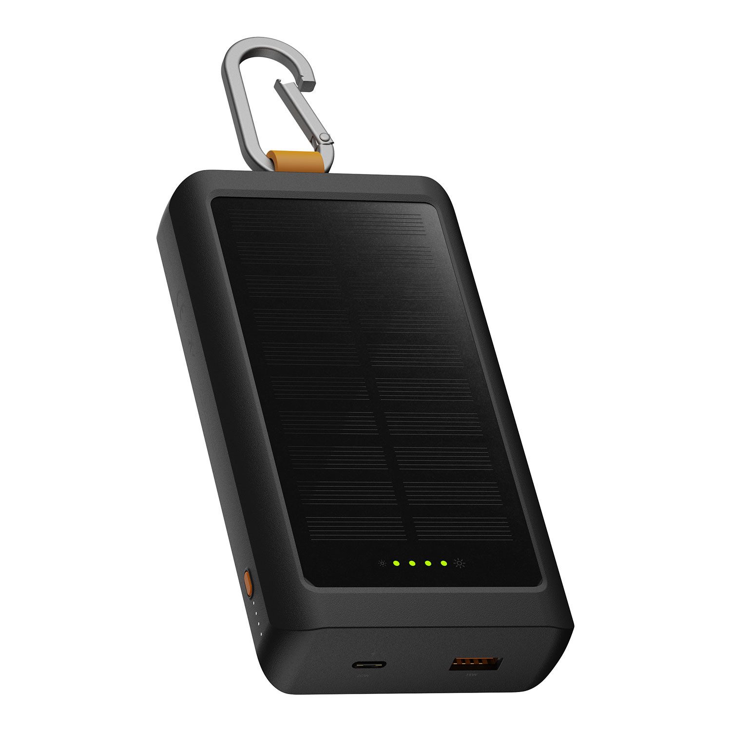 Xtorm 20W Go2 Solar Powerbank 10.000 mAh Powerbank (1 St), lädt 2 Geräte gleichzeitig, Schnellladefunktion