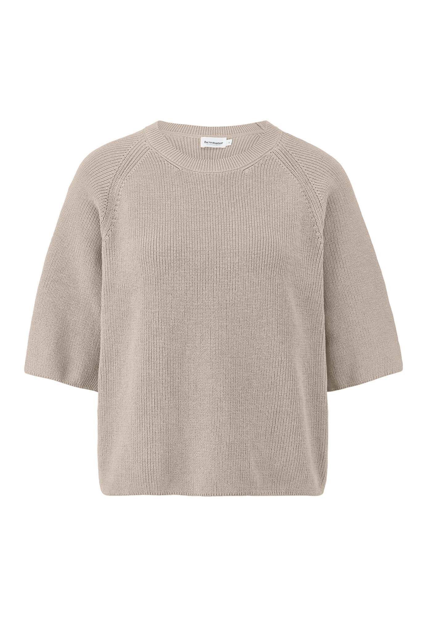 Hessnatur Strickpullover aus reiner Bio-Baumwolle (1-tlg)
