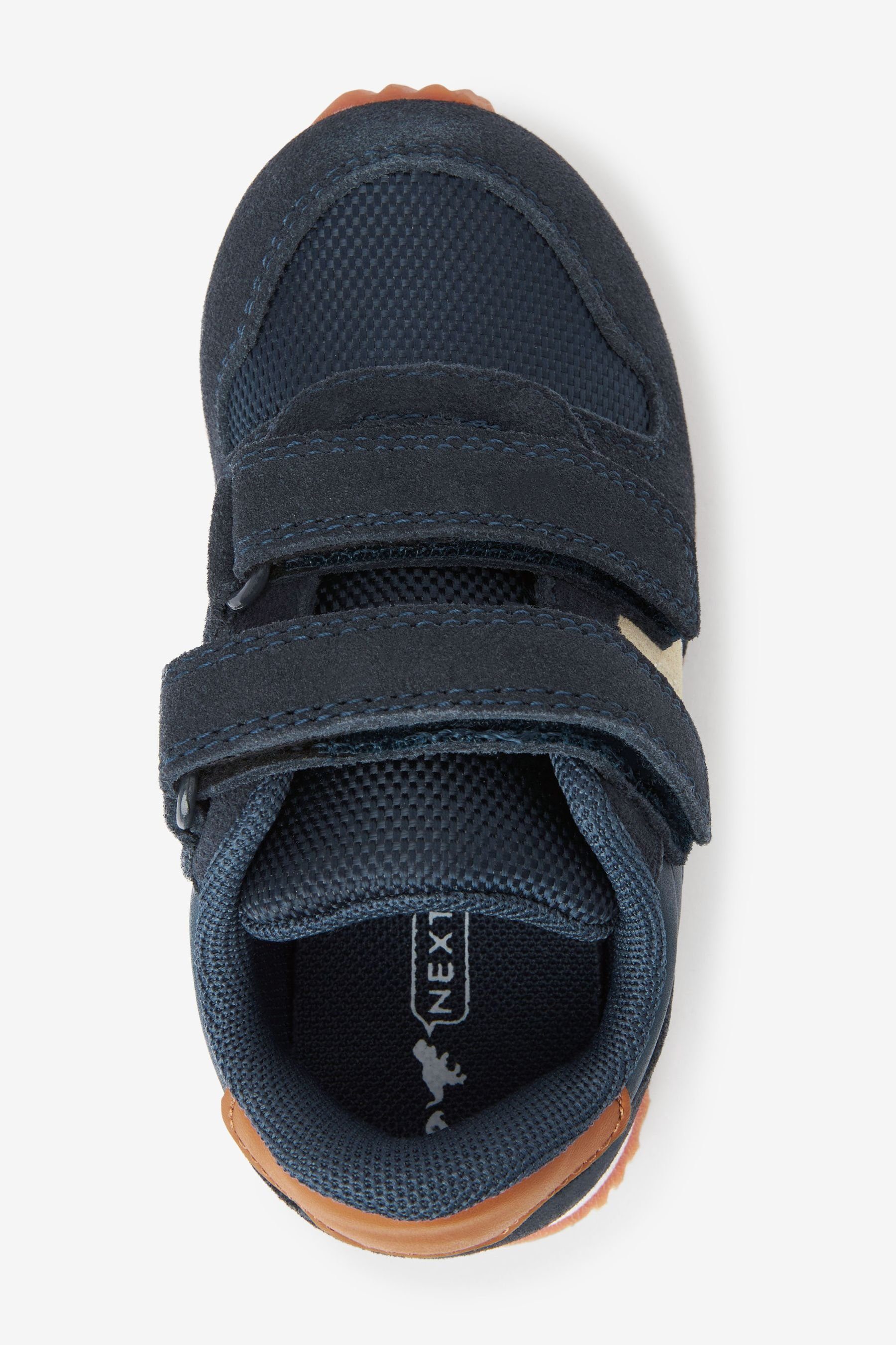 Navy Sneaker (1-tlg) mit Next Klettverschluss zweifachem Sneaker