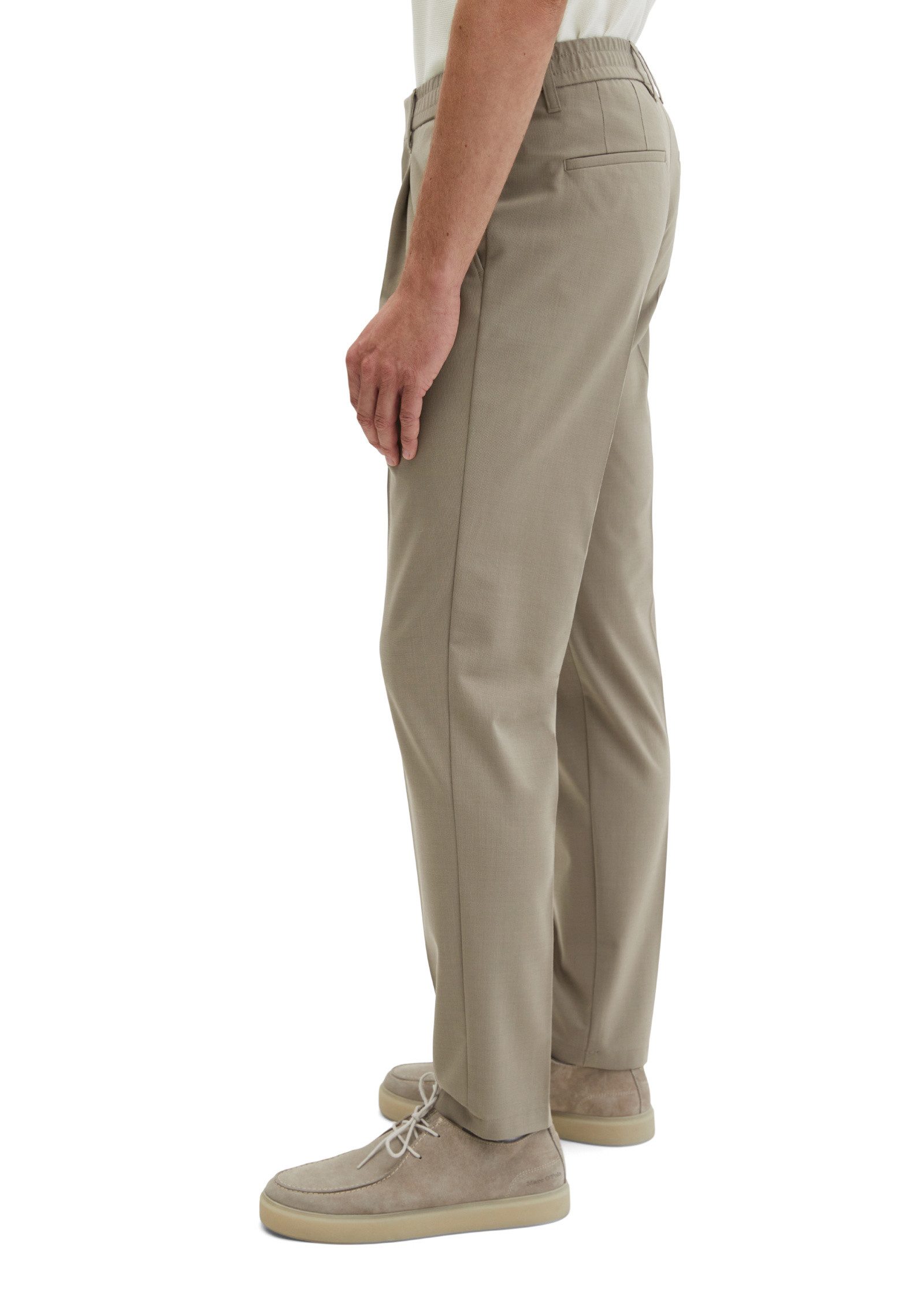 Marc O'Polo Chinohose aus leichtem Technical Wool Blend