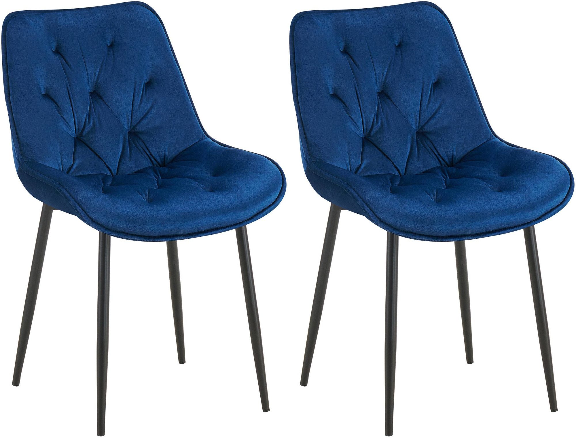 CLP Esszimmerstuhl Wallace (2er Set), gesteppter günstig online kaufen