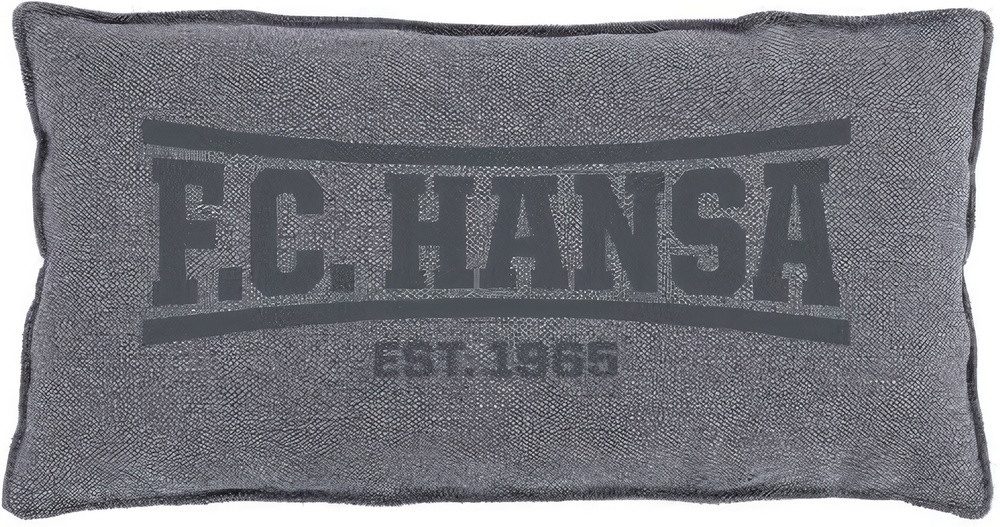 FC Hansa Rostock Kopfkissen Canvas-Kissen Est. 1965