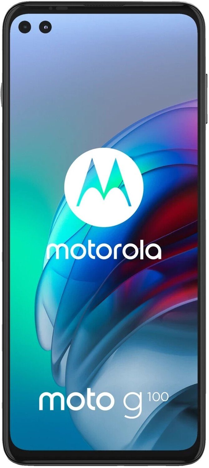 Motorola Moto G100 (XT2125-4) Smartphone (17,01 cm/6,7 Zoll, 128 GB Speicherplatz, 64 MP Kamera, Atemberaubende Ultra-Weitwinkel-Aufnahmen)