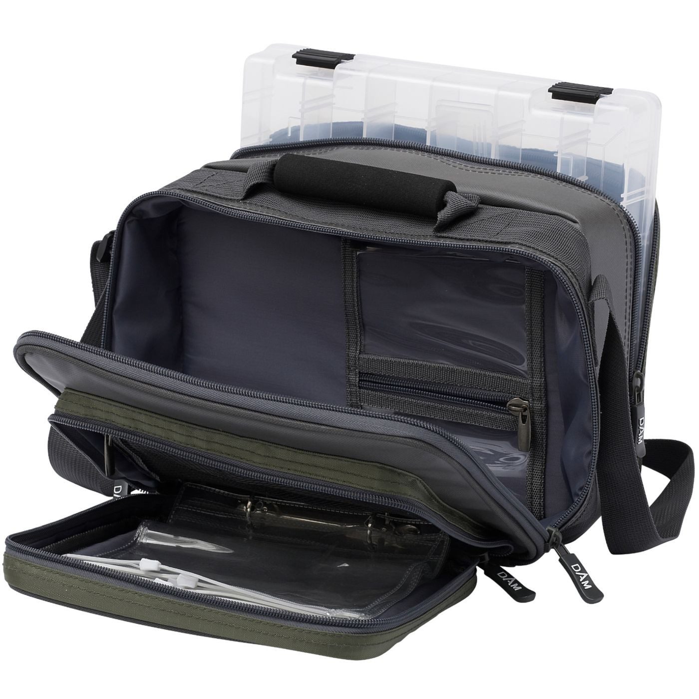 DAM Fishing Angelkoffer DAM Tackle Bag Large 50L 50x25x40cm - Kunstködertasche