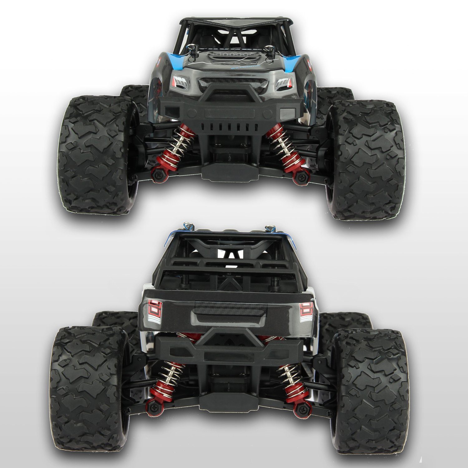 FunTomia Modellauto Maximum RC Monster Truck - 4WD Thunder Car 36km/h ferngesteuertes Auto