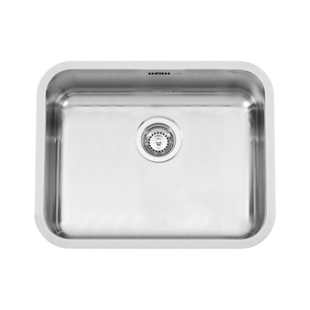 REGINOX Edelstahlspüle IB 50x40 Edelstahl poliert mit Handbetätigung, 54/44 cm