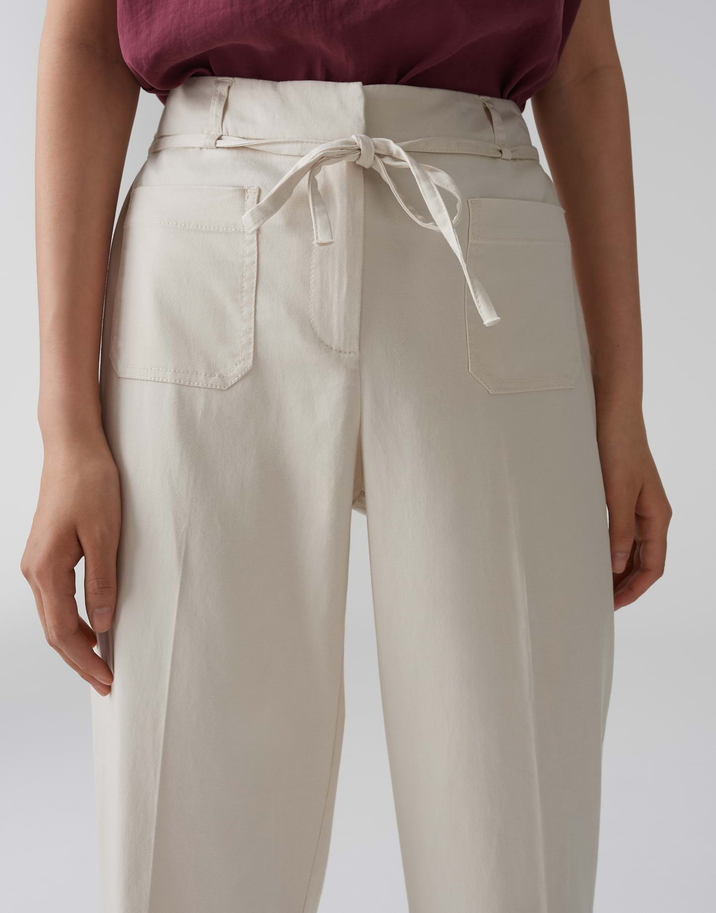 OPUS Stoffhose MEERI URBAN aus weichem Lyocell Mix