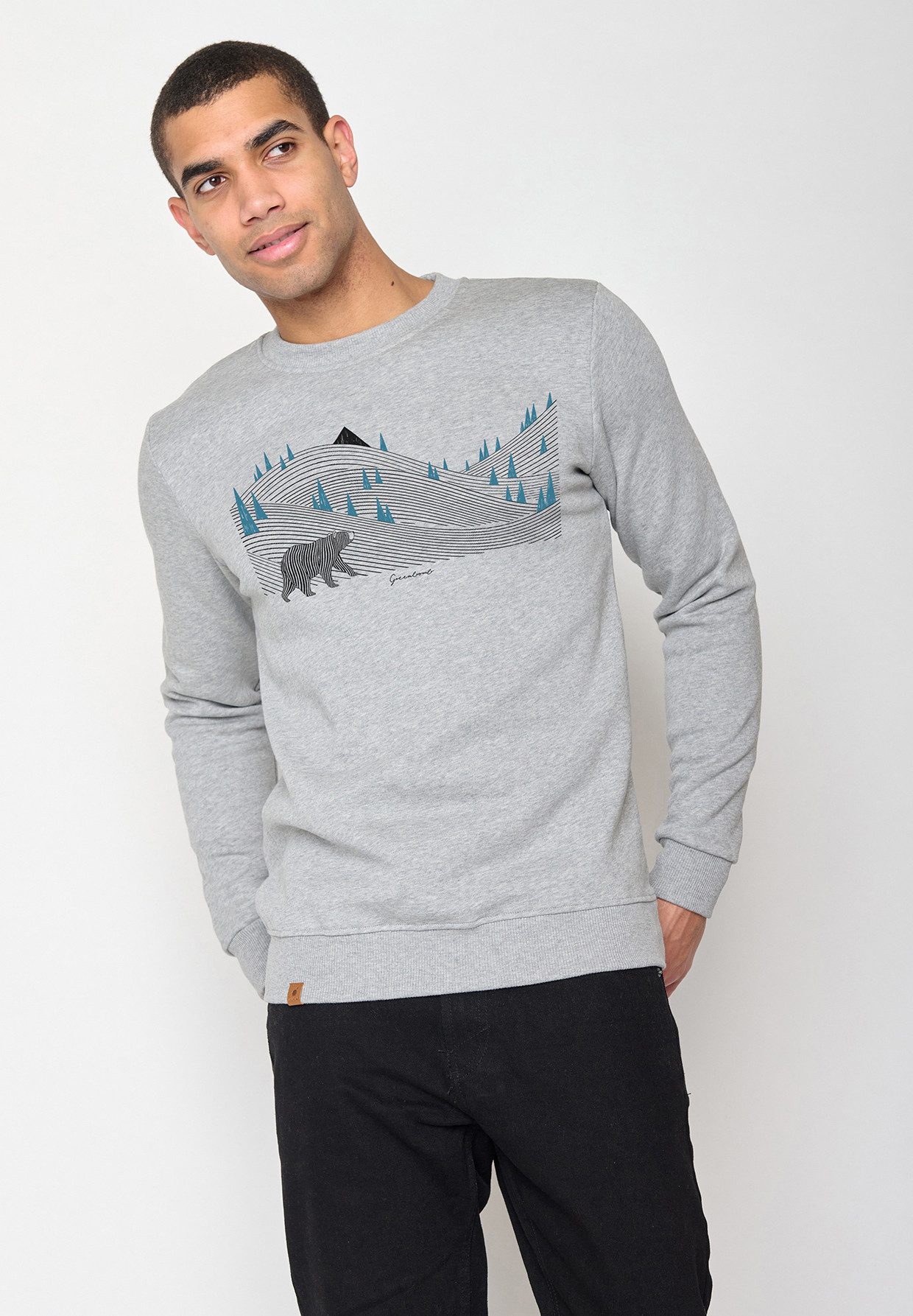 GreenBomb Sweatshirt Animal Bearland