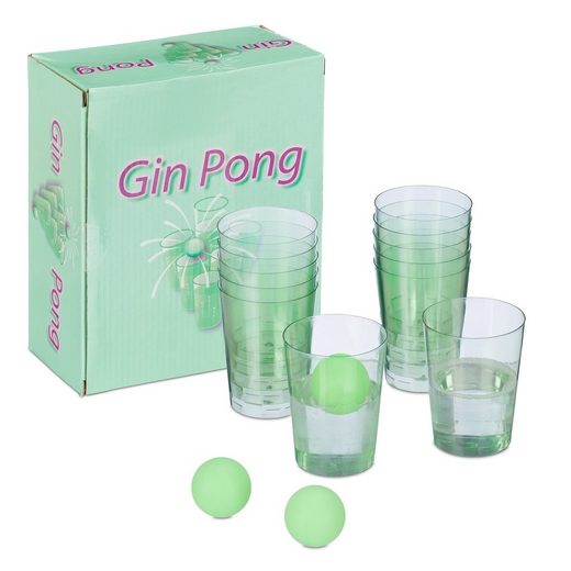 relaxdays Spiel, »Gin Pong Trinkspiel«