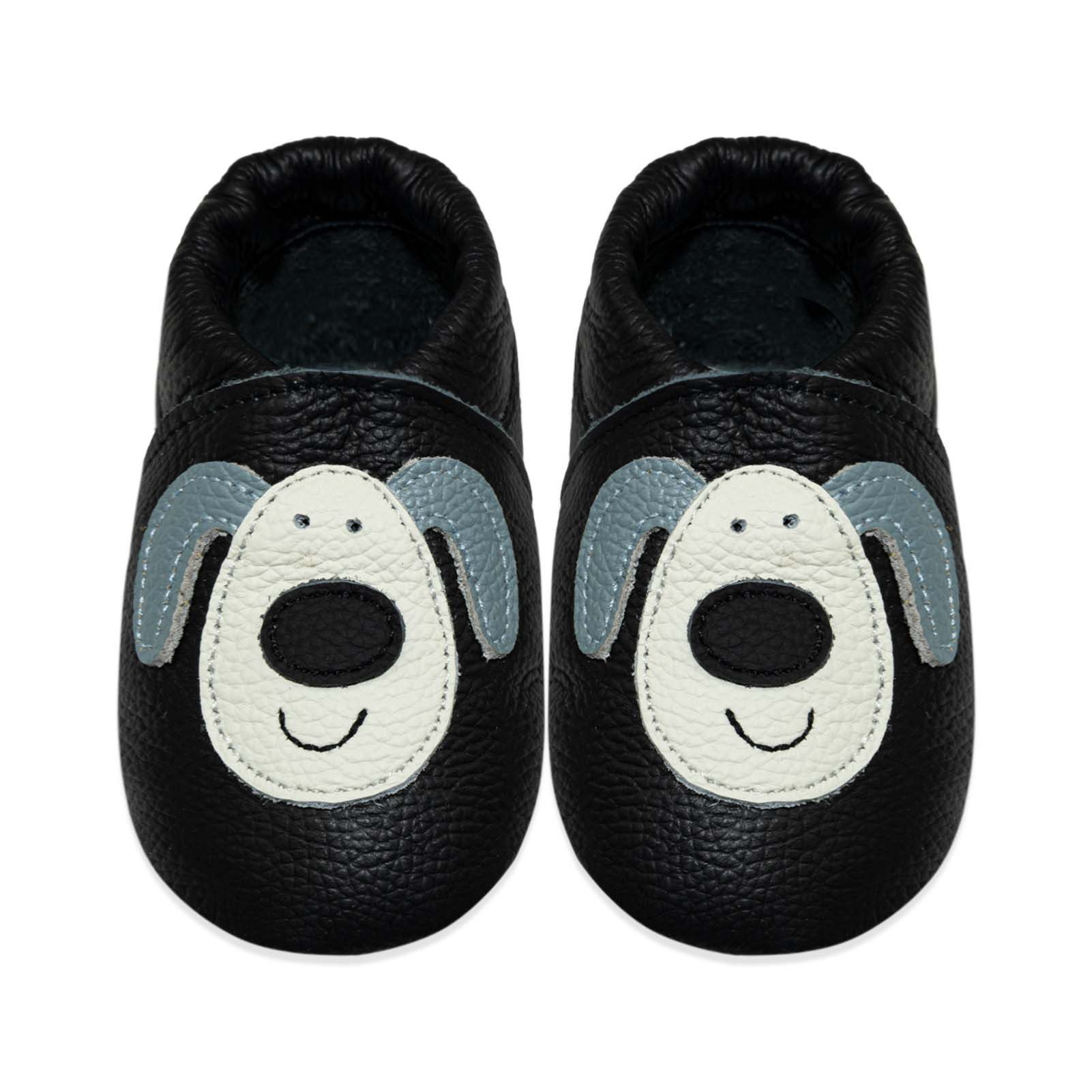 Sayoyo Sayoyo Baby Lederpuschen Lauflernschuhe weiche Hausschuhe rutschfest Krabbelschuh (100% Leder)