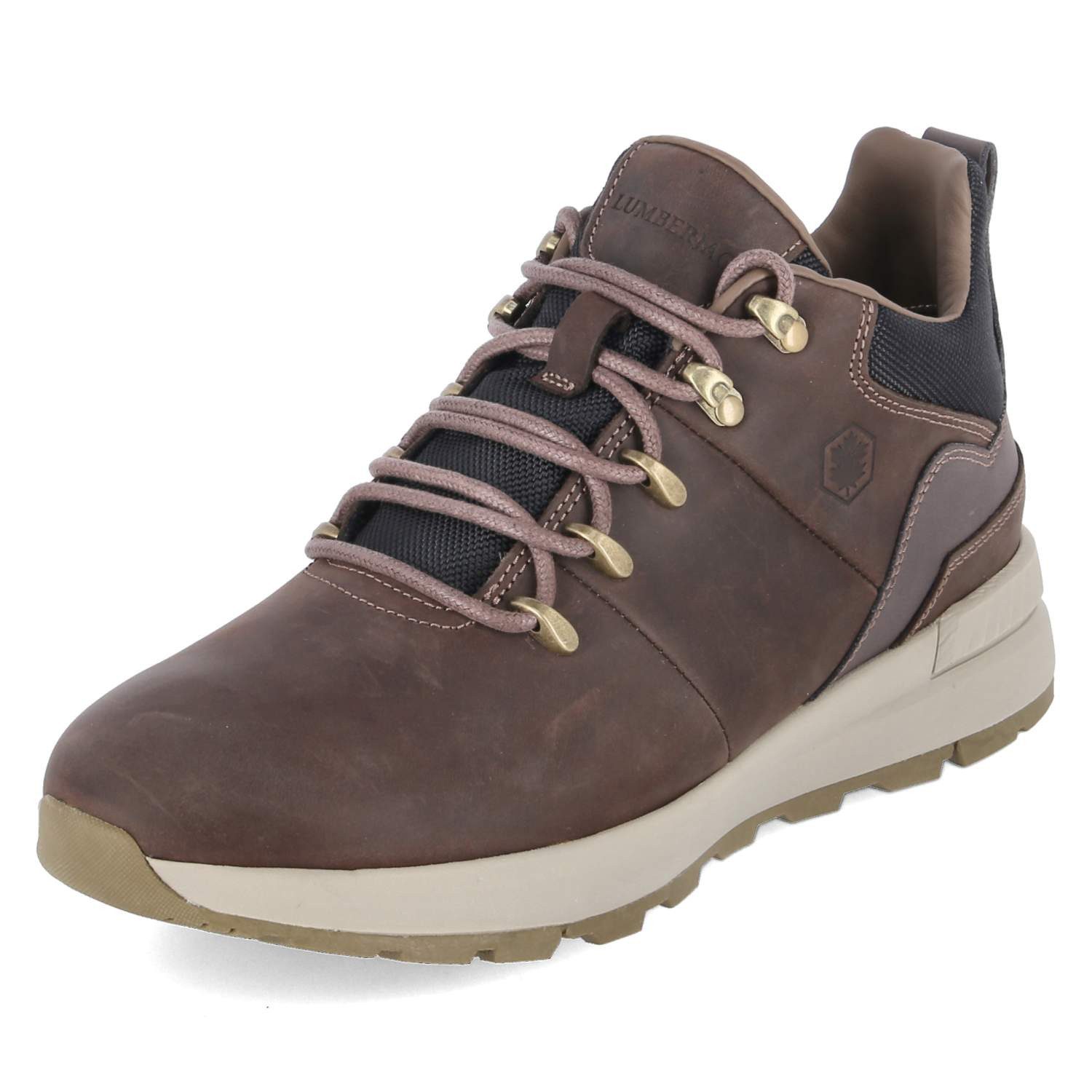 LUMBERJACK Lumberjack 102217233 Herren Leder & Textil brown Schnürstiefel