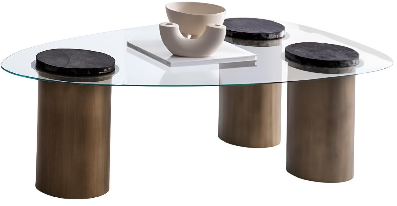 JVmoebel Couchtisch Transparenter Couchtisch Wohnzimmer Edler Kaffeetisch, Made in Europa