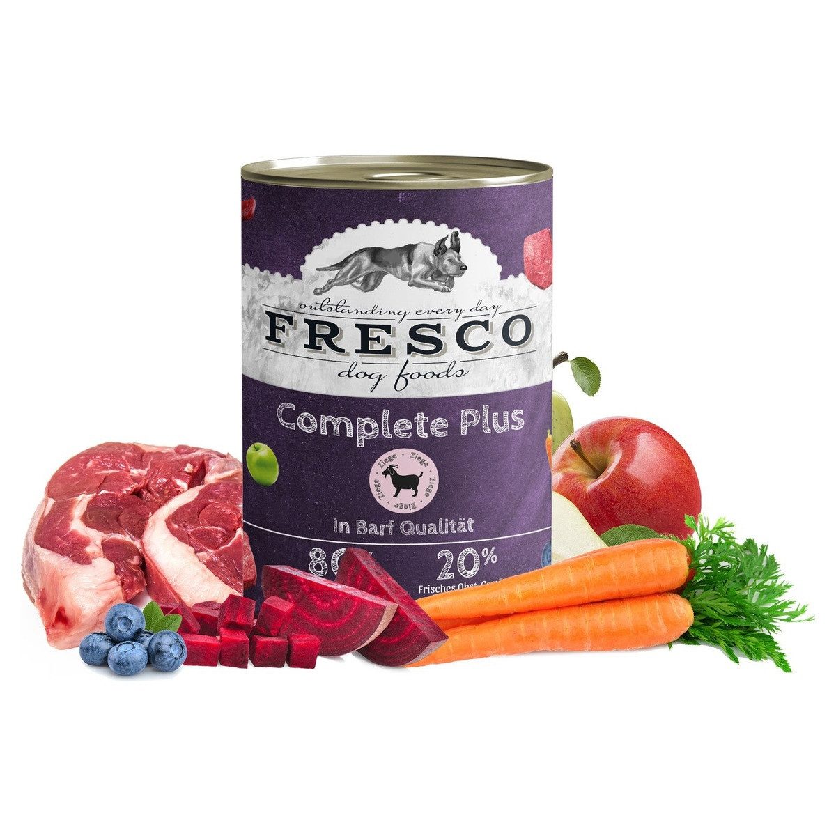 Fresco Dog Complete Plus Ziege 400 g