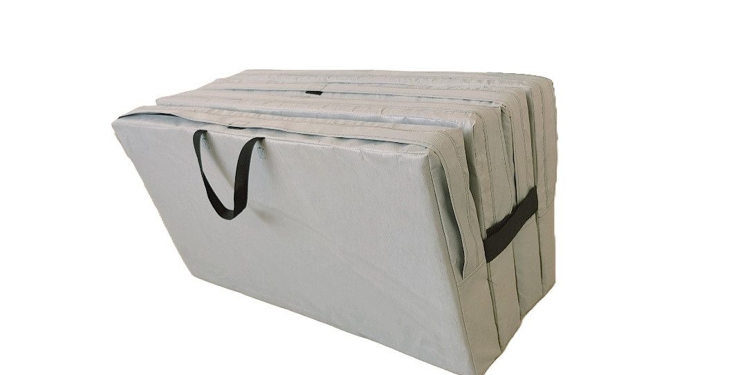 Gartenpirat Sportmatte Universal Bodenmatte 200x100x10 cm Sportmatte Kinder 4-teilig klappbar – Bild 4 von 4