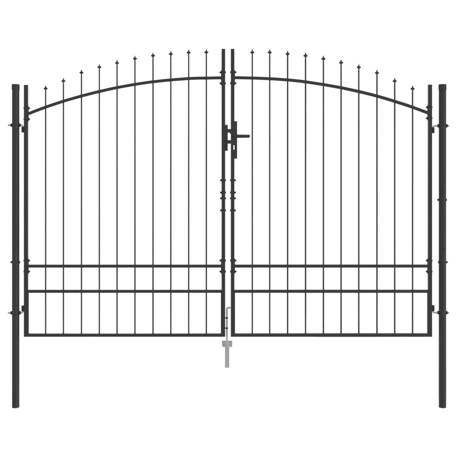 vidaXL Gartentor Gartentor mit Spear Top günstig online kaufen