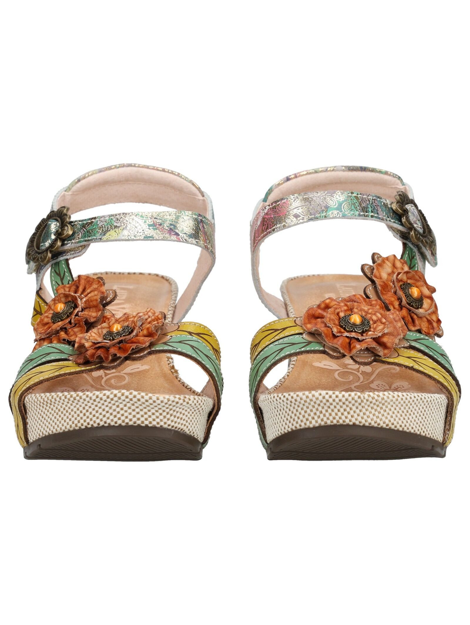 LAURA VITA LAURA VITA Sandalen Leder Keilsandalette