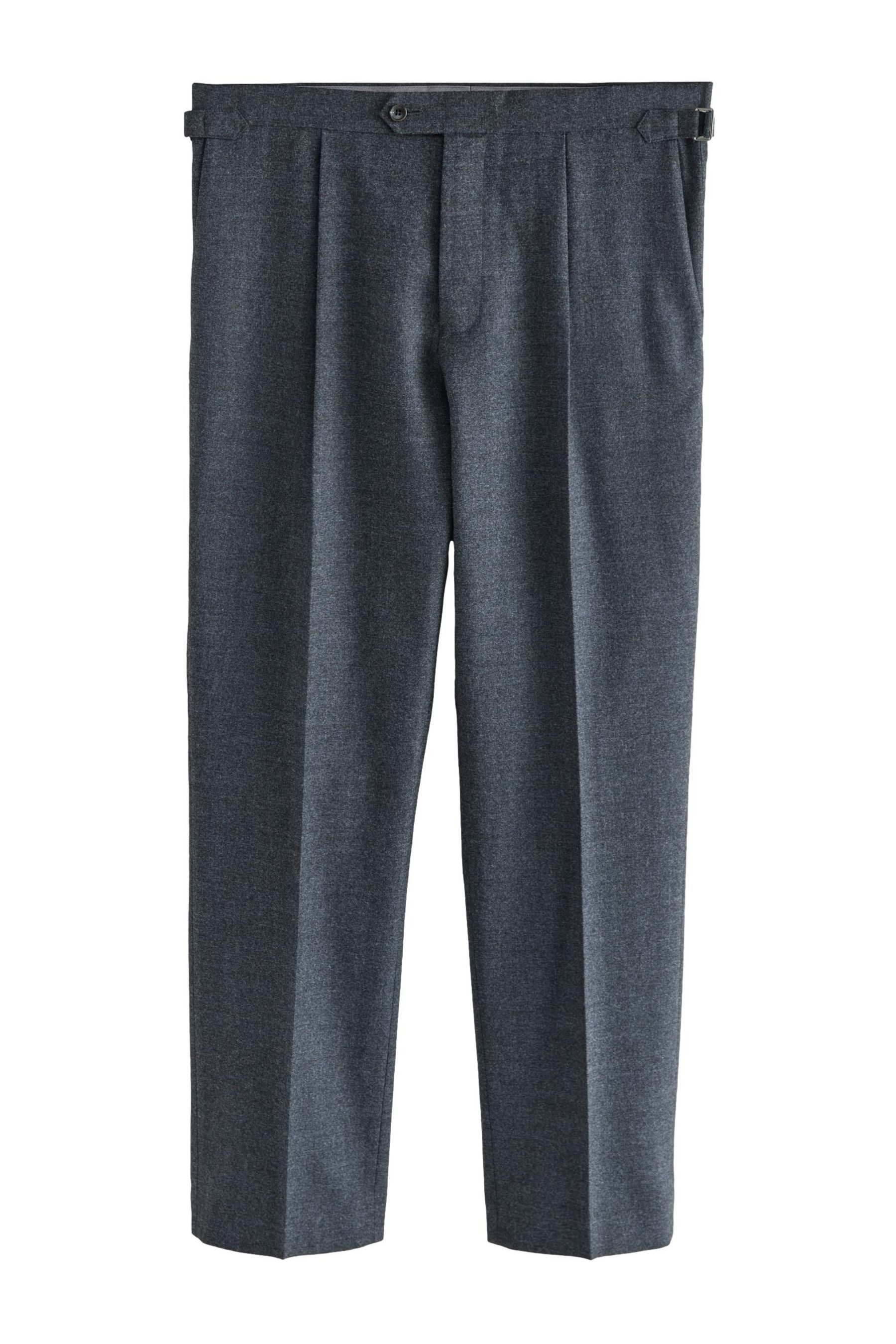 Anzughose Tailored Fit Anzughose aus Wollgemisch