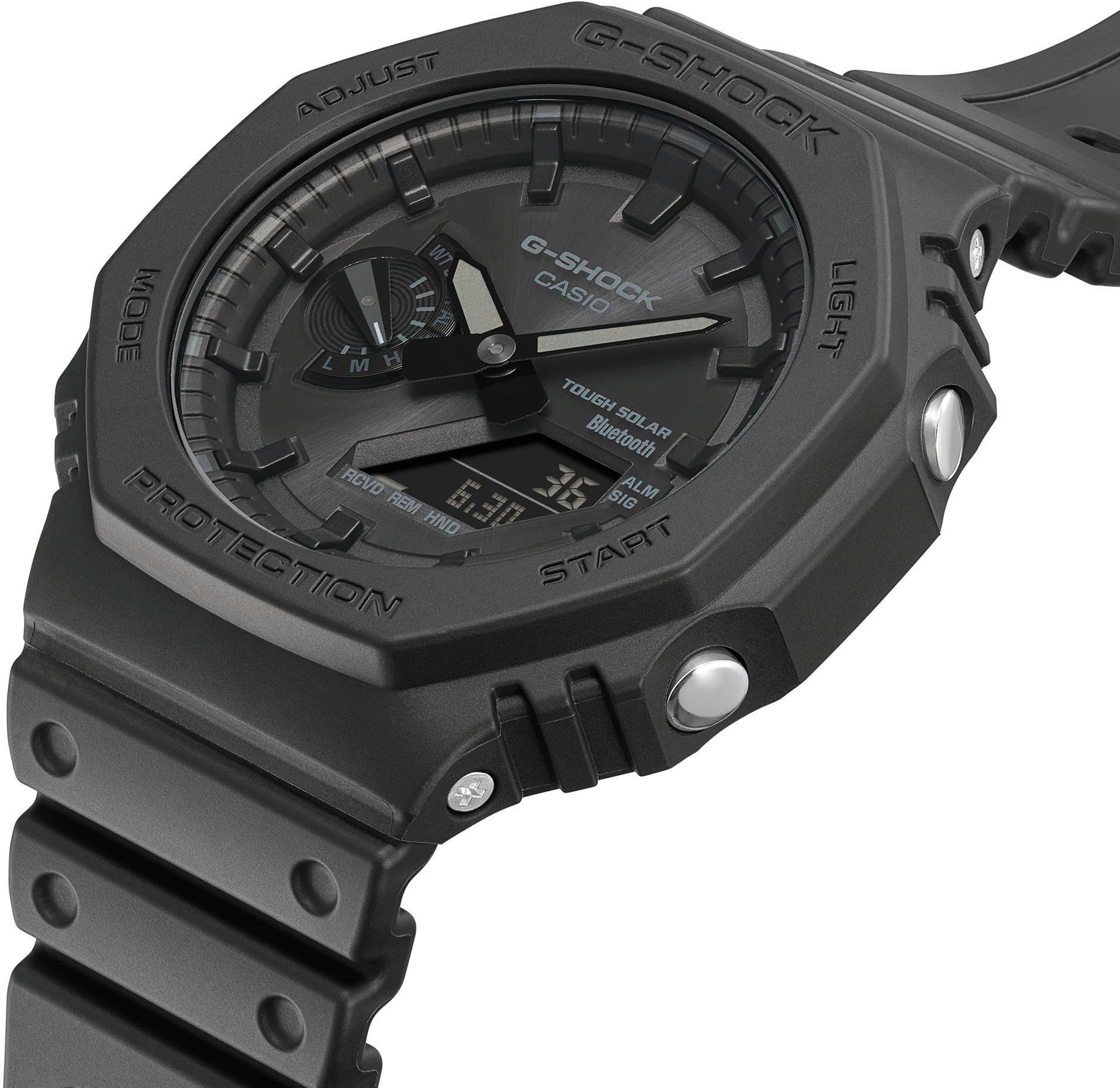 CASIO G-SHOCK GA-B2100 Smartwatch, Solaruhr, Armbanduhr, Herrenuhr, Stoppfunktion, Weltzeit