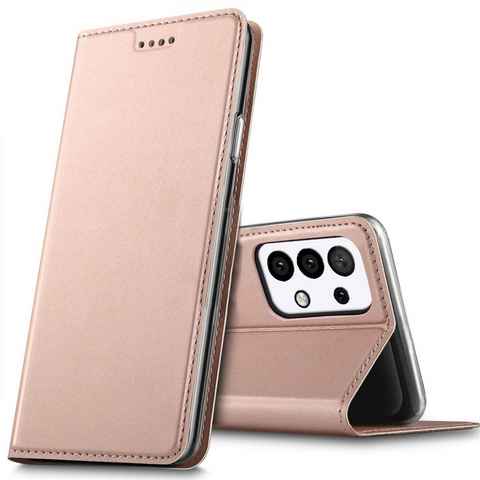 CoolGadget Handyhülle Magnet Case Handy Tasche für Samsung Galaxy A53 5G 6,5 Zoll, Hülle Klapphülle Ultra Slim Flip Cover für Samsung A53 5G Schutzhülle