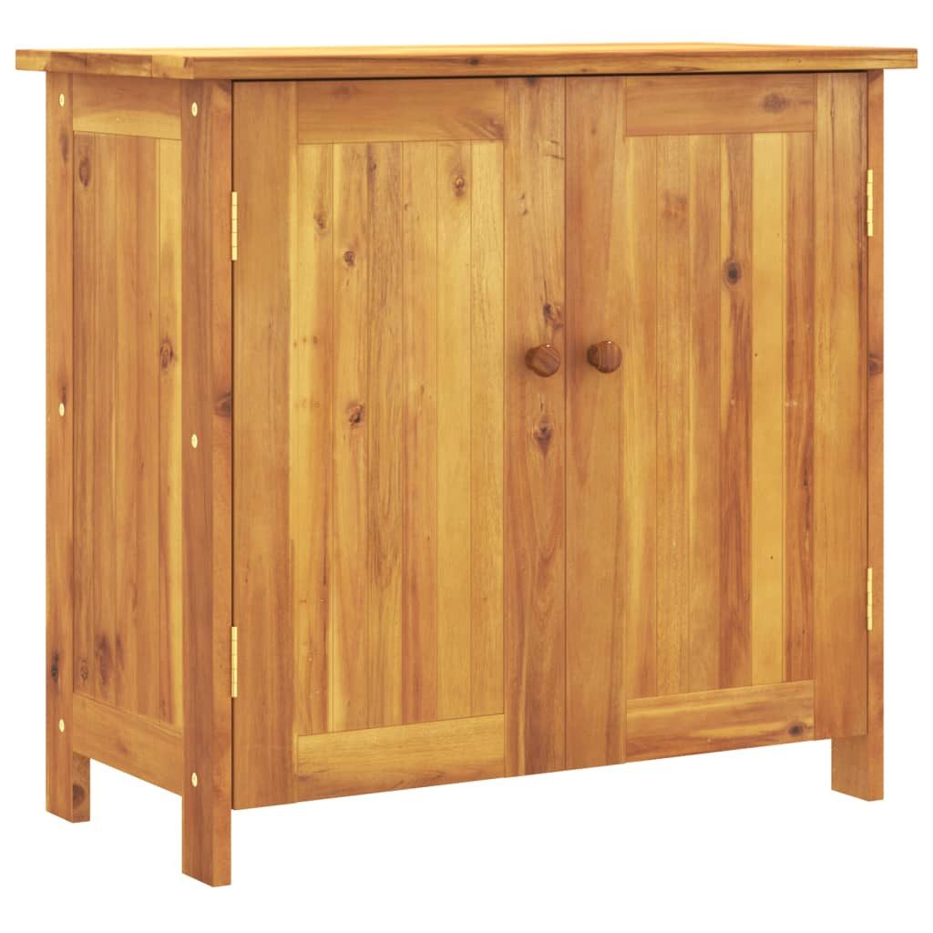 vidaXL Schranksystem Gartenschrank 75x35x70 cm Massivholz (1-St)