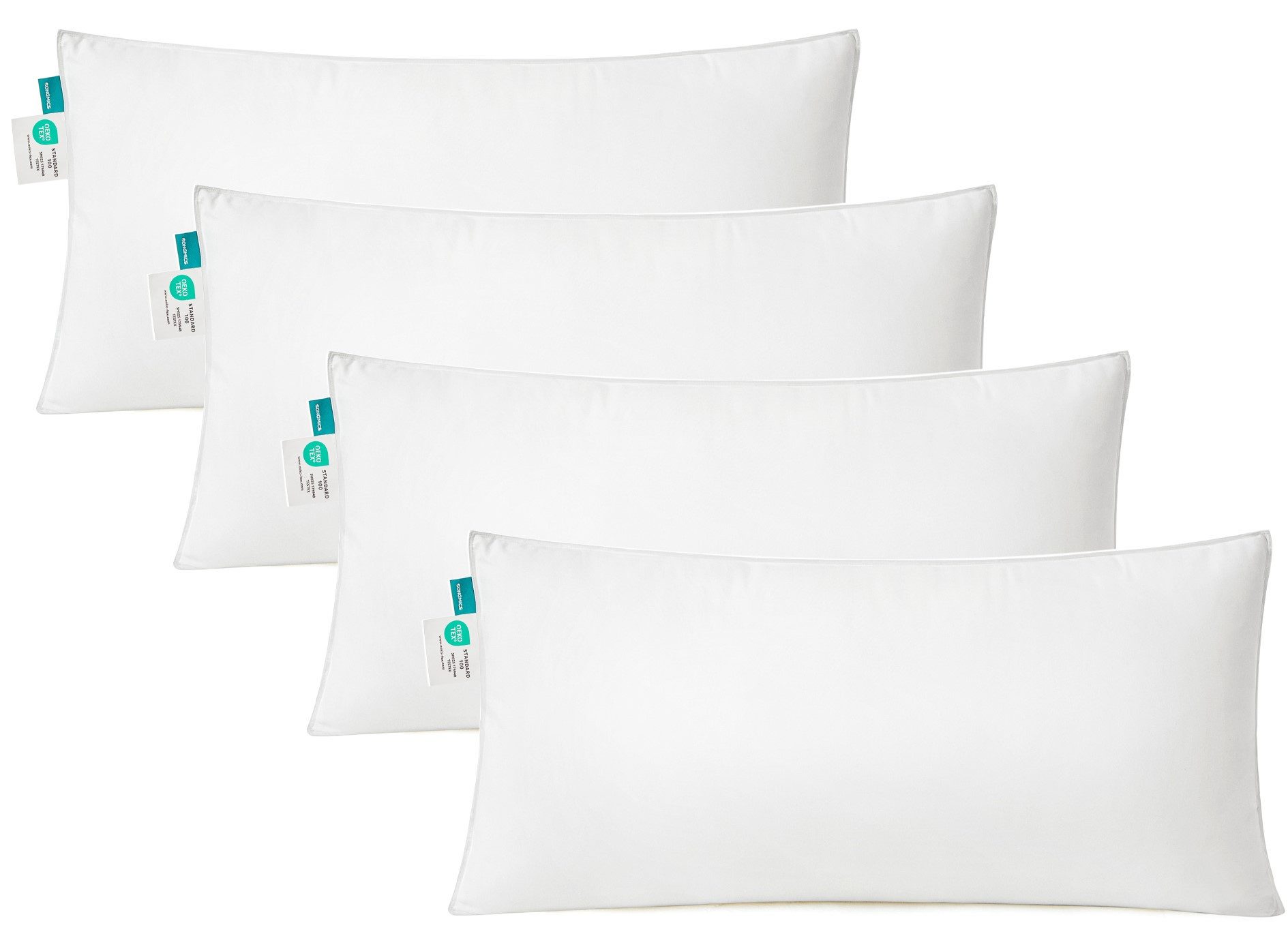 SONGMICS Kopfstützkissen Kopfkissen, Set, 4-tlg. günstig online kaufen