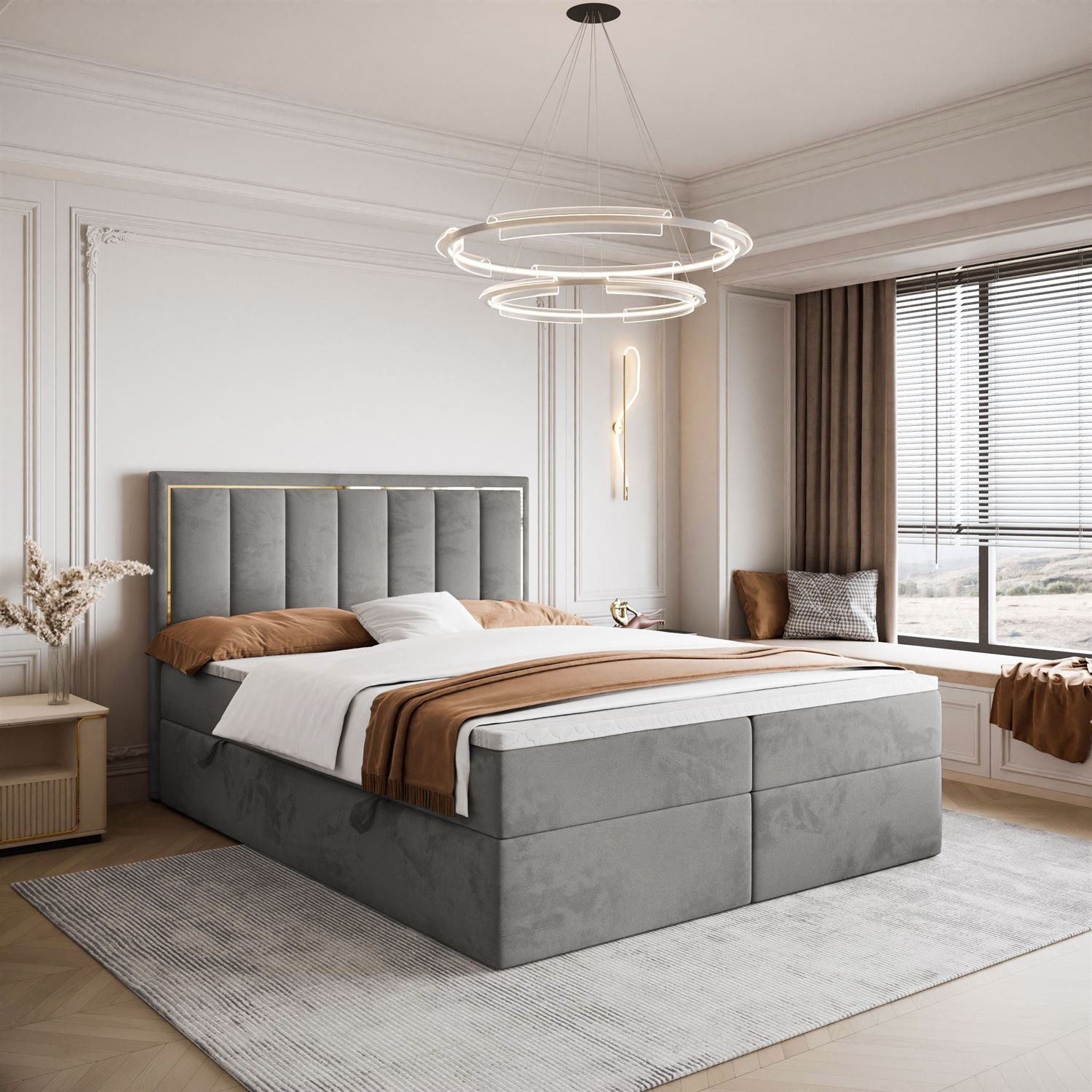 Lookway Boxspringbett AURELIA mit Bettkästen und günstig online kaufen