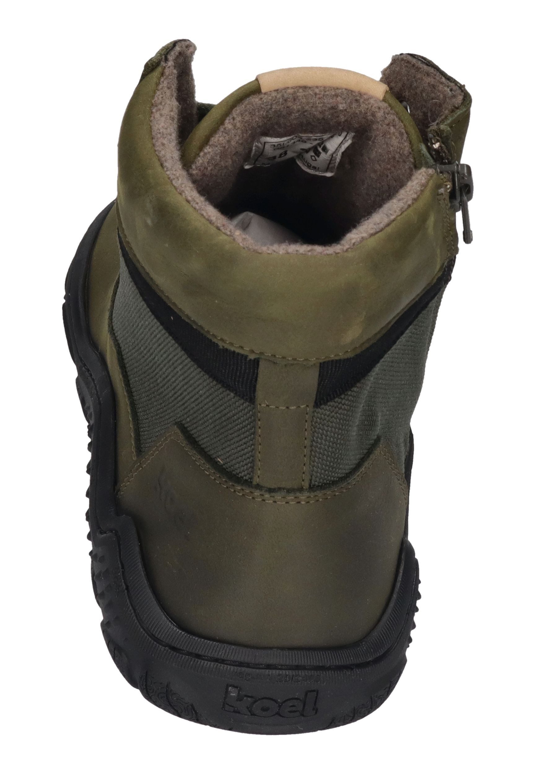 KOEL ROMI MERINO Barfußschuh Olive