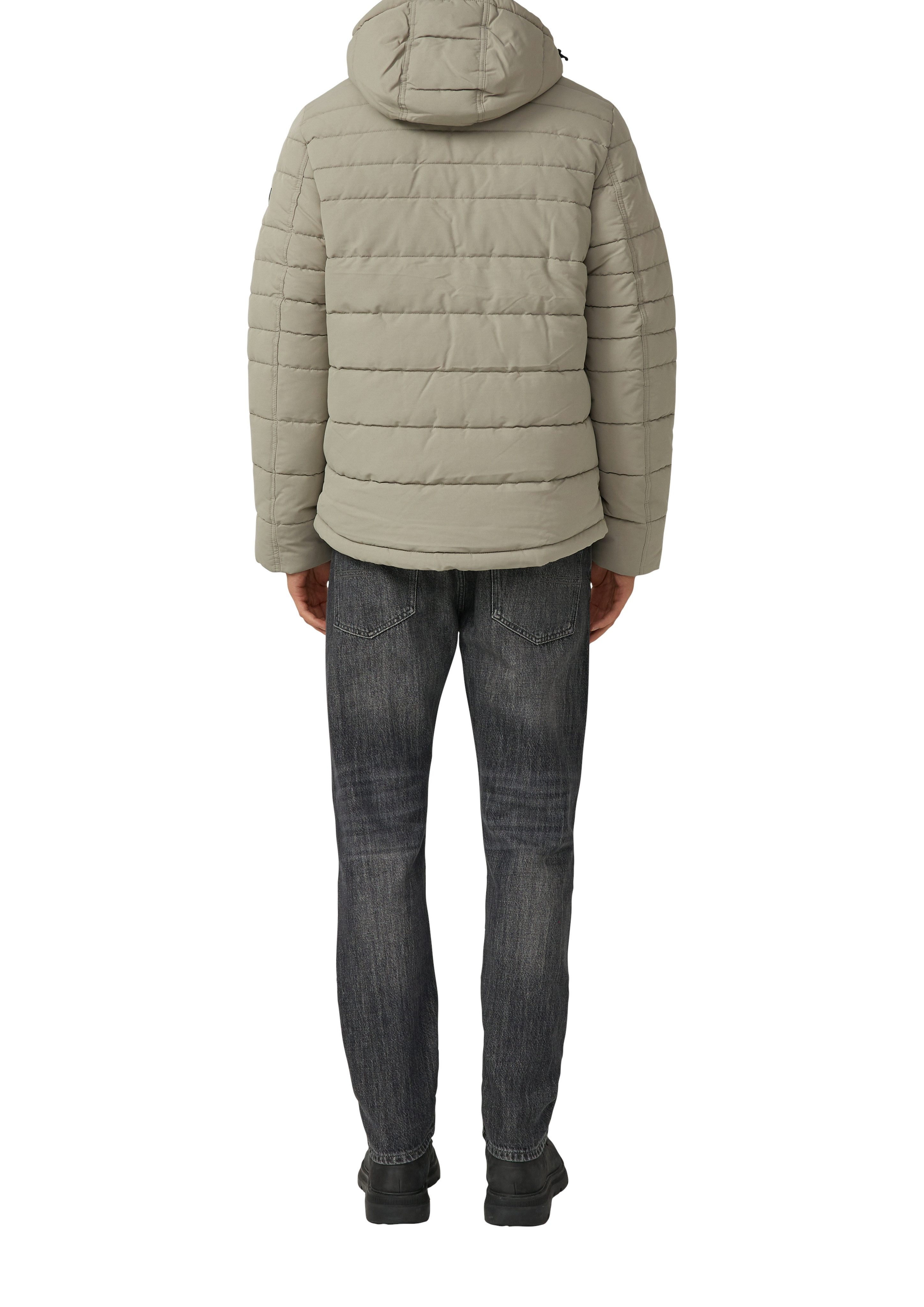 s.Oliver Steppjacke mit Kapuze und Kordelzug