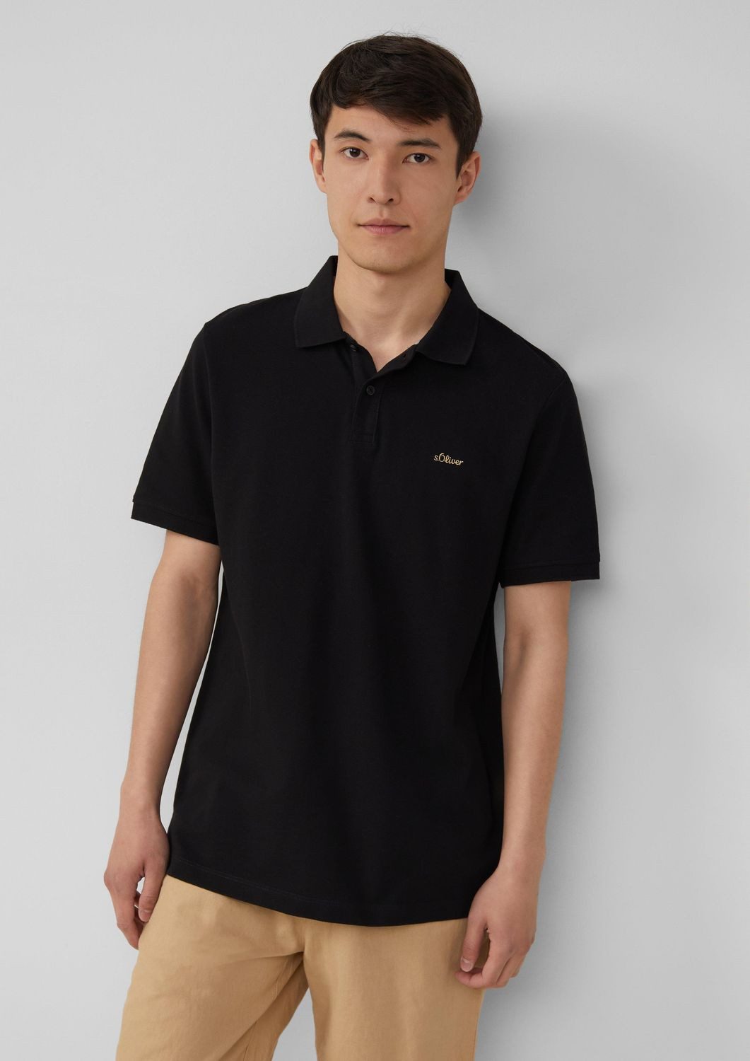 s.Oliver Poloshirt Poloshirt Polokragen, Knöpfe, Regular Fit