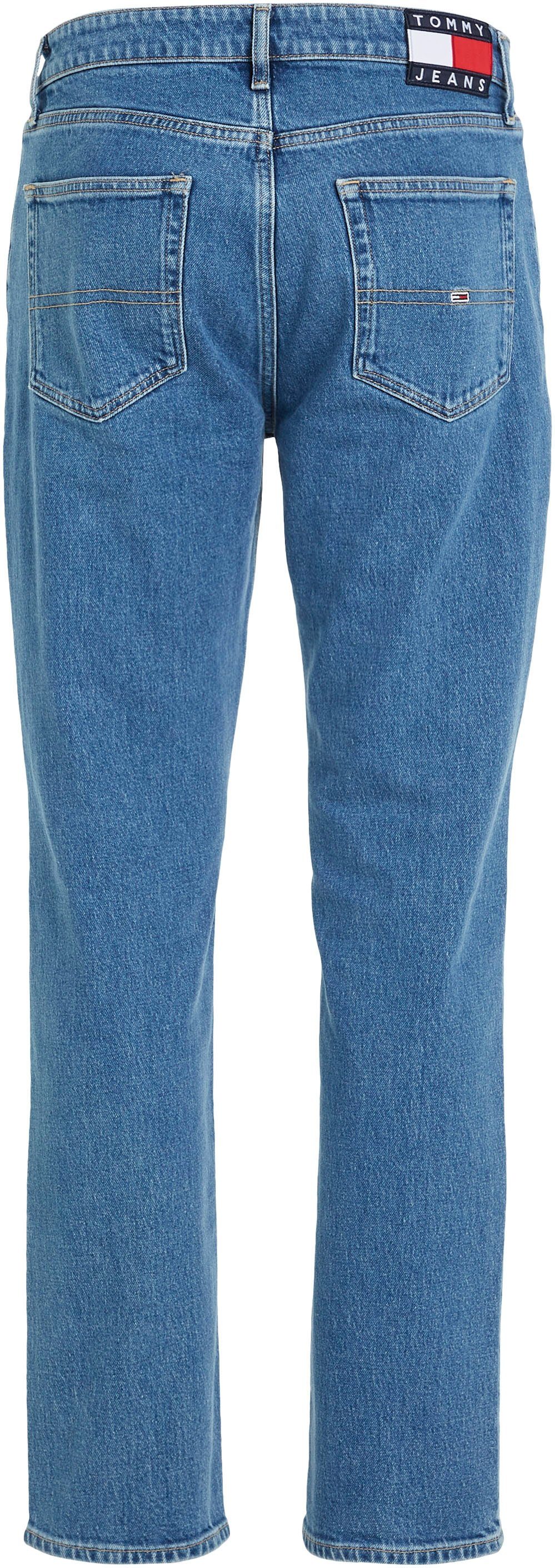 Tommy Jeans Straight-Jeans mit blue Münzfach STRGHT Jeans denim RYAN light RGLR Tommy am Stitching