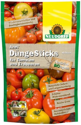 Neudorff Pflanzendünger »Azet Tomaten & Erdbeeren«, Düngerstäbchen, 40-St.