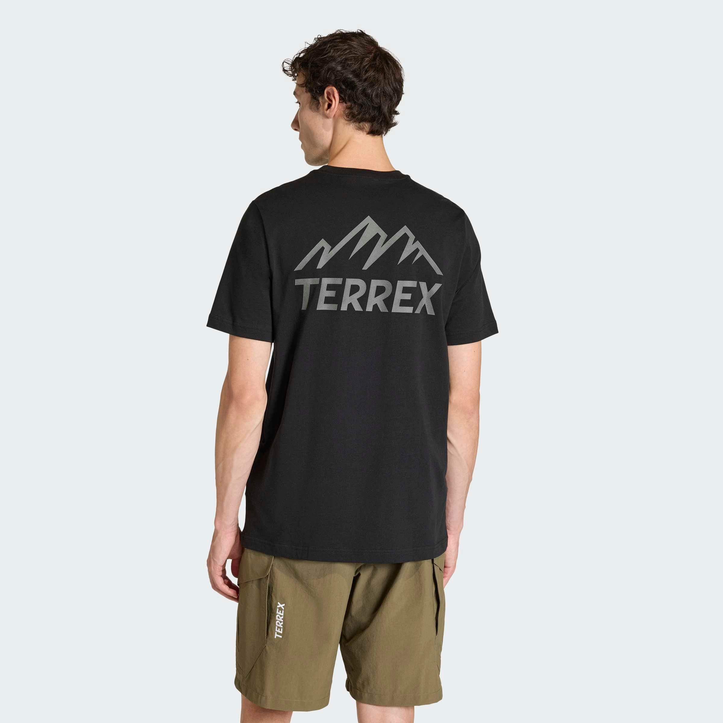 adidas TERREX Funktionsshirt MOUNTAIN GRAFIK Print T-Shirt. Reduzierter Preis € 23,99. Unverbindliche Preisempfehlung € 35,00