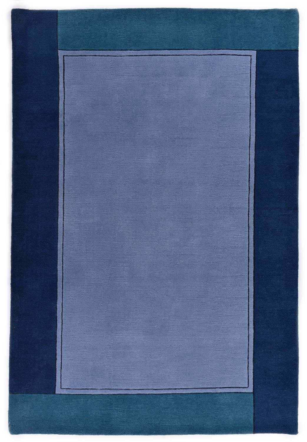 Teppich Gurkha, THEKO, Rechteckig, 160 x 230 cm, blue multi