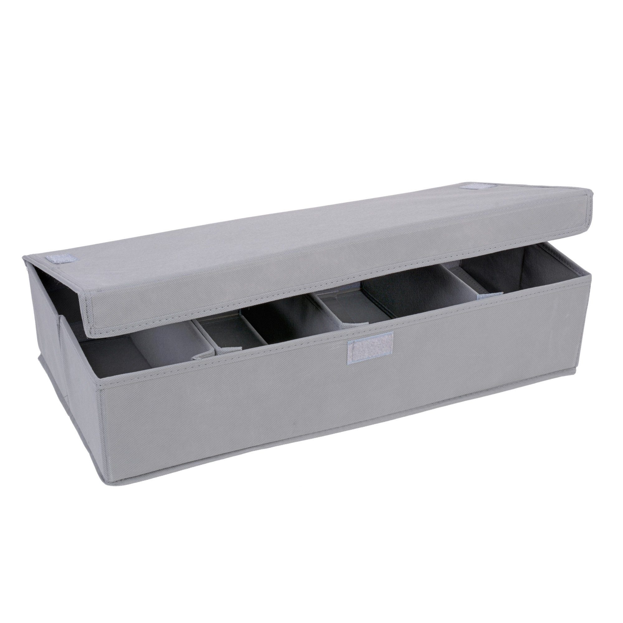 GRÄWE Aufbewahrungsbox GRÄWE Stoffkasten für Einwegbesteck, GRAU günstig online kaufen