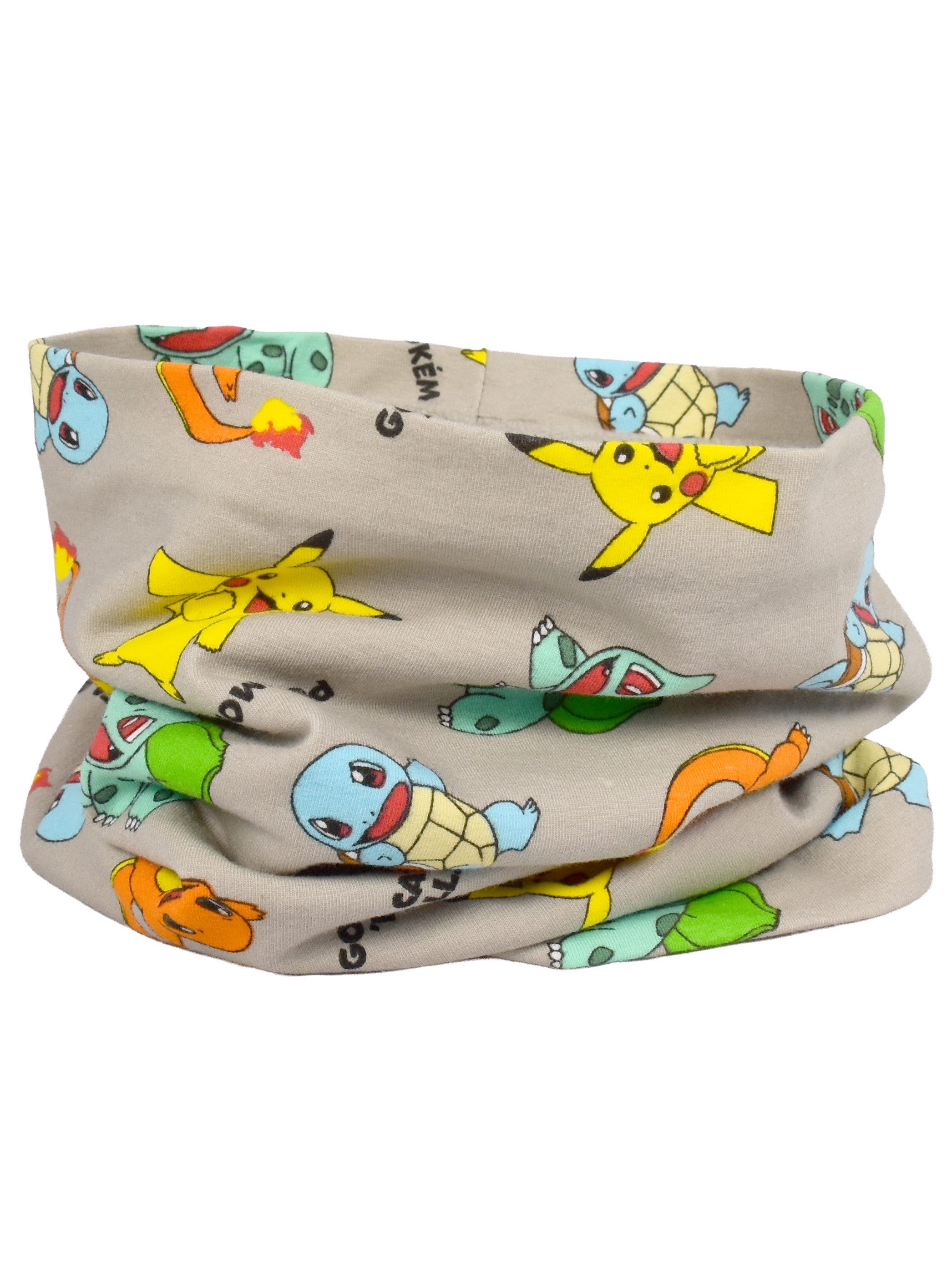 United Labels® Loop Pokemon Schlauchschal Pikachu & Co. Halstuch Loop Schal
