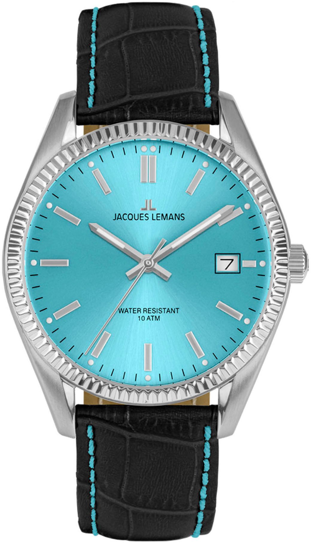 Jacques Lemans Quarzuhr 50-3S, Armbanduhr, Herrenuhr, günstig online kaufen