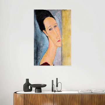 Posterlounge Poster Amedeo Modigliani, Jeanne Hébuterne, Malerei