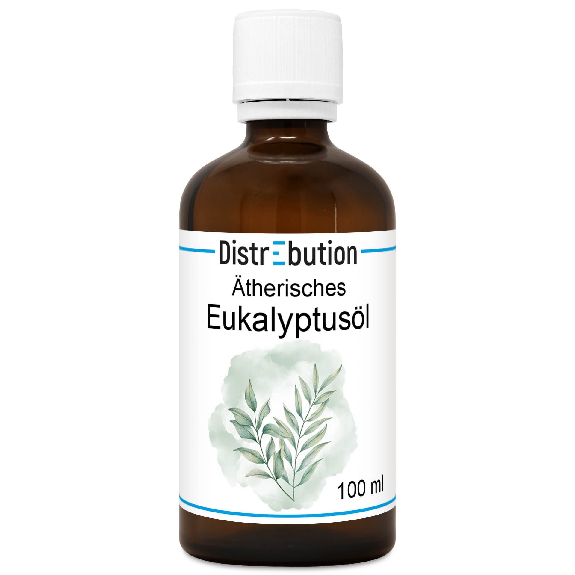 DistrEbution Duftöl Ätherisches Öl, Eukalyptus, 100% Naturrein, Für Kerzen und Kosmetik